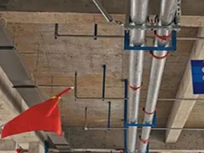 城厢管廊支架的安装方法